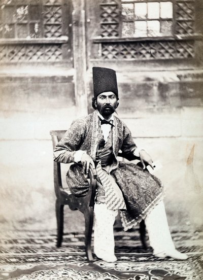 Persia. Mometenaghi Kan, Kassinin kuvernöörin vävy, - tekijältä Luigi Montabone