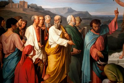 Totuuden voitto. yksityiskohta. 1847 (öljy kankaalle) tekijältä Luigi Mussini