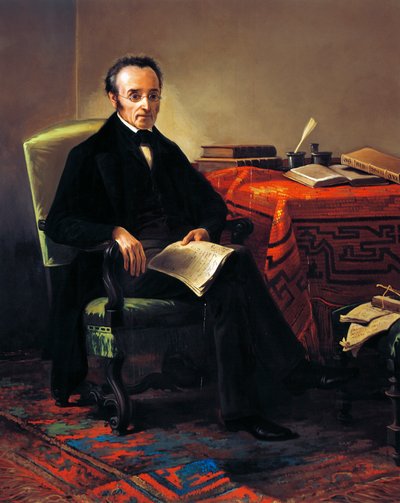 Silvio Pellicon muotokuva (Saluzzo tekijältä Luigi Norfini