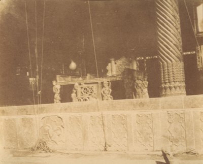 [Golestanin palatsi, Teheran, Iran] Takht-i Marmor, 1840-60-luvut. tekijältä Luigi Pesce