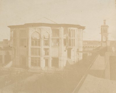 Teheran. Pääministerin talo Nezanneh, 1858. tekijältä Luigi Pesce
