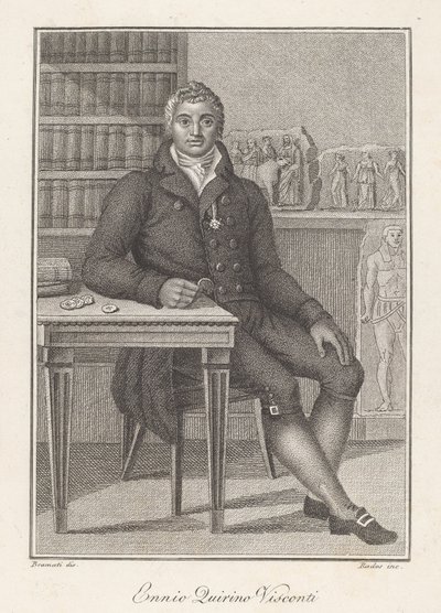 Ennio Quirino Visconti tekijältä Luigi Rados, after Luigi Bramati or Antonio Bramati