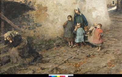 Surun koulu, 1895 tekijältä Luigi Rossi