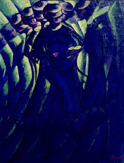 Synopsis naisen liikkeistä tekijältä Luigi Russolo