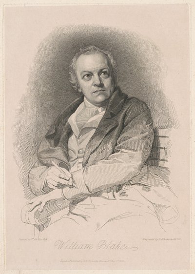 William Blake tekijältä Luigi Schiavonetti, after Thomas Phillips, R.A.
