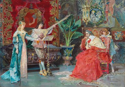Musikaalinen välisoitto, 1881 tekijältä Luis Alvarez Catalá