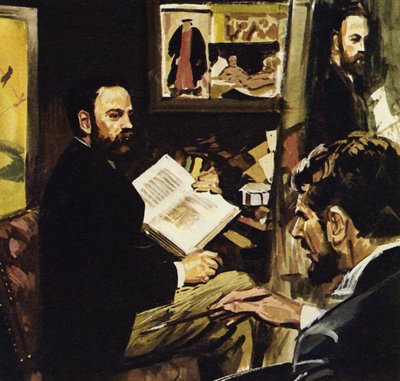 Emile Zola ennusti, että Manet