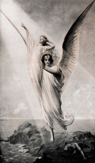 "Ihmisen sielu", 1894, 1911 tekijältä Luis Riccardo Falero