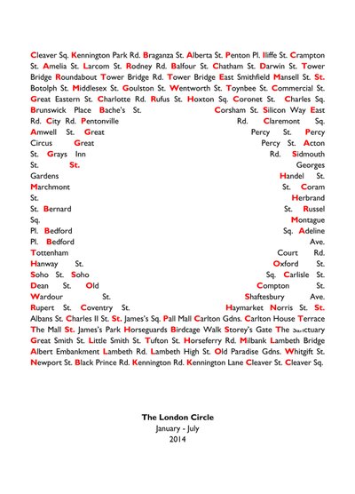 London Circle tekijältä Luke M Walker