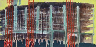 Work in Progress I, 2014 (öljy ja akryyli kankaalle) tekijältä Luke M Walker