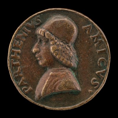 Bartolommeo Partenio, toiminut 1480-1485, humanisti [kääntöpuoli]. tekijältä Lysippus Junior