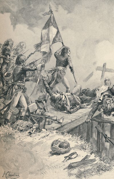 Bonaparte Arcolessa, 1796, 1896 tekijältä M. Haider