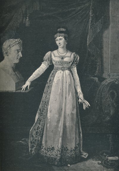 Marie-Pauline Bonaparte - Madame Leclerc, Prinsessa Borghese, c1806, 1896 tekijältä M. Haider