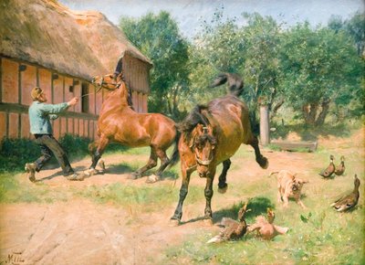 Onnellisia hevosia tekijältä M. Therkildsen