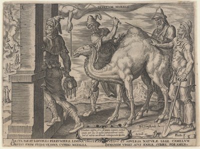 Rikkaiden onneton erä, 1563 tekijältä Maarten van Heemskerck
