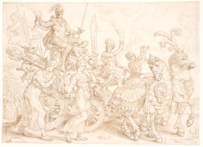 Voitonvaunut. Bellum (sota) tekijältä Maarten van Heemskerck