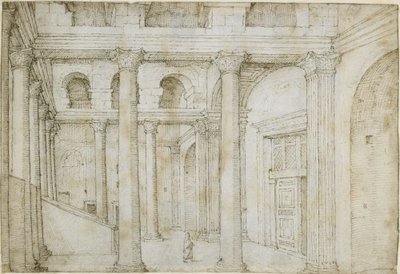Pantheonin eteishalli tekijältä Maarten van Heemskerck