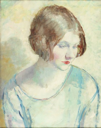 Helen (öljy & kynä kankaalle) tekijältä Mabel Greenberg