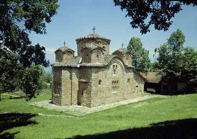 Pyhän Pantaleimonin luostarikirkko, rakennettu n. 1164 tekijältä Macedonian School