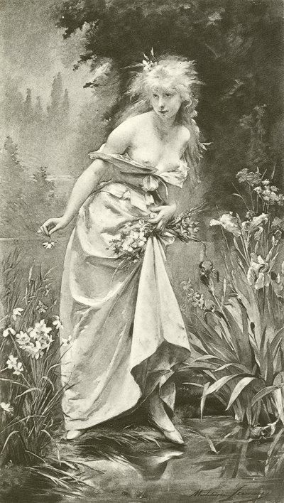 Ophelia (syväpaino) tekijältä Madeleine Lemaire