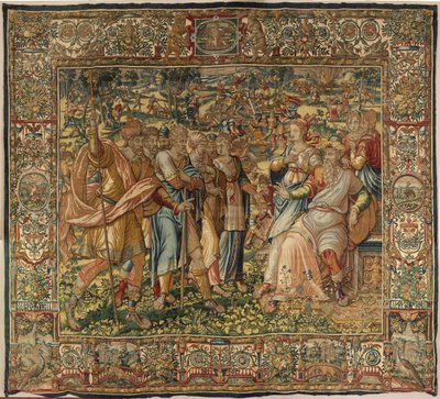 História de Gideão, final do século XVI (seda e lã) tekijältä Maerten van Heemskerck