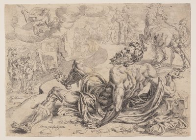 Saulin kääntymys tekijältä Maerten van Heemskerck
