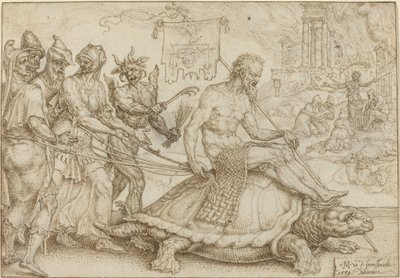 Jobin voitto tekijältä Maerten van Heemskerck
