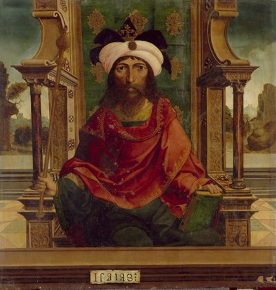 Profeetta Jesaja, n. 1525 tekijältä Maestro de Becerril