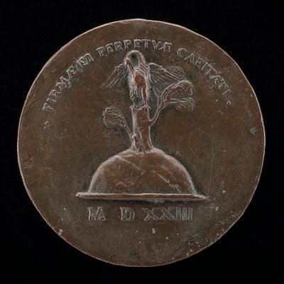 Pelikaani hurskaudessaan [käänteinen], 1523. tekijältä Maffeo Olivieri