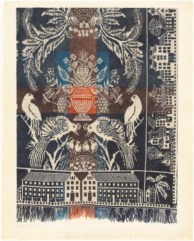 Boston Town Coverlet, 19351942. tekijältä Magnus S. Fossum