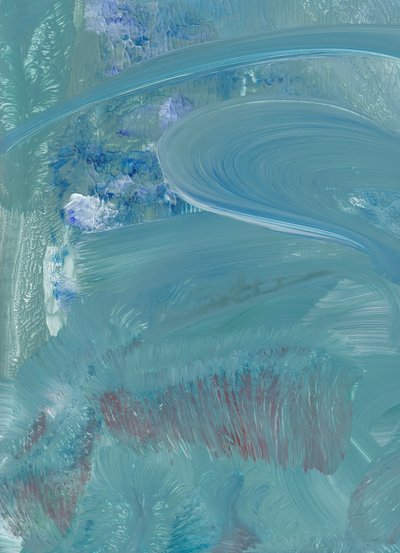 Fluid Blue -abstrakti tekijältä Maira Ribena