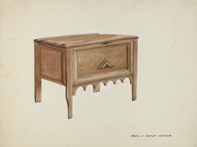 Rinta, c. 1937. tekijältä Majel G. Claflin
