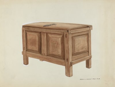 Viljaarkku, n. 1937. tekijältä Majel G. Claflin