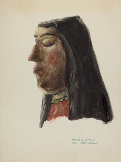 Guadalupen päällikkö, c. 1938. tekijältä Majel G. Claflin
