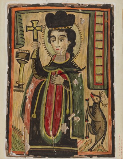 Alttaritaulu - St. Procopius, 19351942. tekijältä Majel G. Claflin