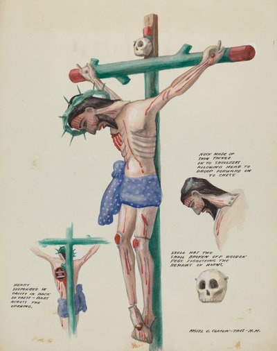Puumaalattu Christo, n. 1937. tekijältä Majel G. Claflin