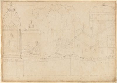 Indrajit tarjoaa: Folio Siege of Lanka -sarjasta, n. 1725. tekijältä Manaku