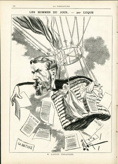 Manuel Luquen (1854-1919) kuvitus elokuvassa La Caricature (1880) tekijältä Manuel Luque