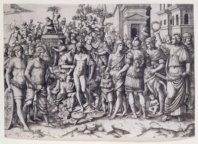 Triumph (kaiverrus) tekijältä Marcantonio Raimondi