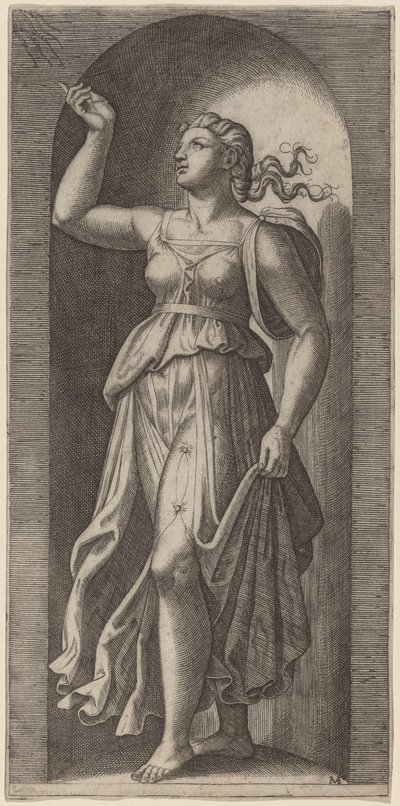 Usko tekijältä Marcantonio Raimondi after Raphael