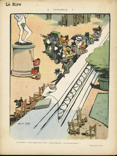 Kuvitus: Marcel Capy (1865-1941) Le Liressä tekijältä Marcel Amable O.L. Capy