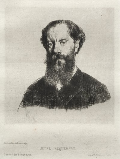 Jules Jacquemart, 1876. tekijältä Marcellin Gilbert Desboutin