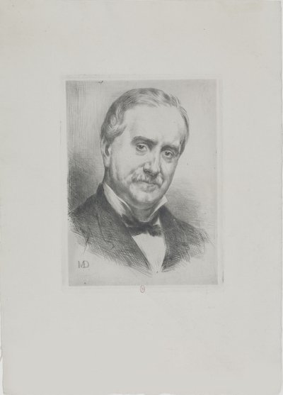 Paul Durand-Ruelin muotokuva 1831-1922, 1882. tekijältä Marcellin Gilbert Desboutin