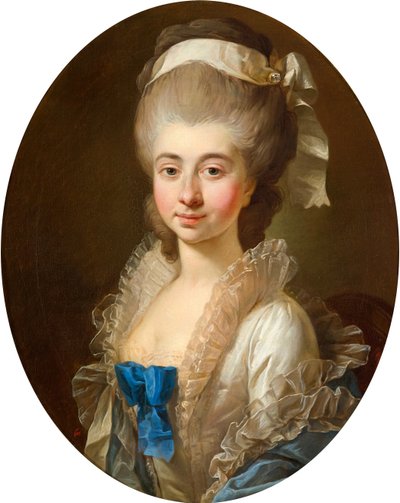 Puola: Muotokuva Urszula Maria Mniszechistä, o.s. Zamoyska. tekijältä Marcello Bacciarelli
