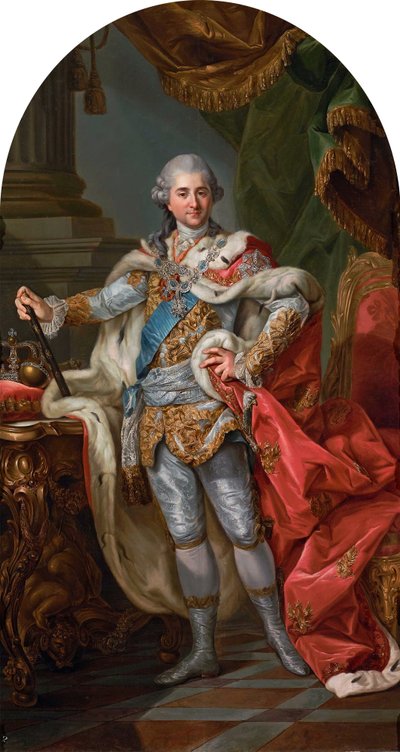 Stanislaus Augustus kruunajaisissa tekijältä Marcello Bacciarelli