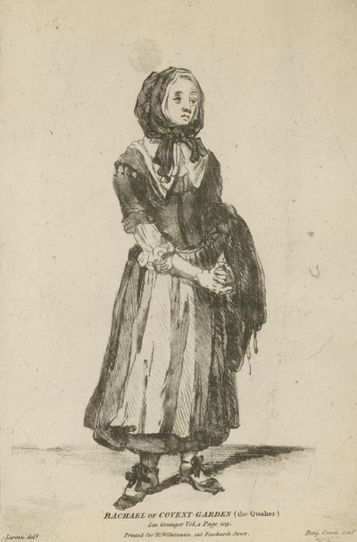 Rachael Covent Gardenista, kveekari tekijältä Marcellus the Younger Laroon