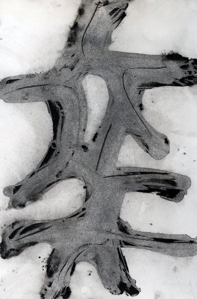 Ramas, 2014 (muste paperille) tekijältä Marco Campedelli