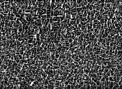 Tekstuuri, 2017 (muste ingres-paperille) tekijältä Marco Campedelli