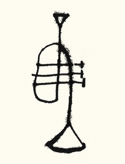 Trumpetti, 2019 (silkkipaino) tekijältä Marco Campedelli