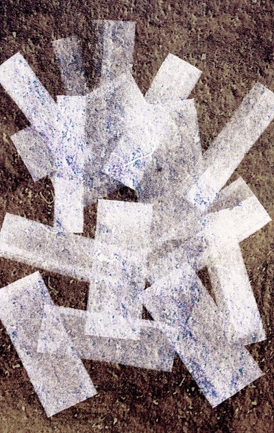 Nimetön, 2014 (musterullat paperille) tekijältä Marco Campedelli